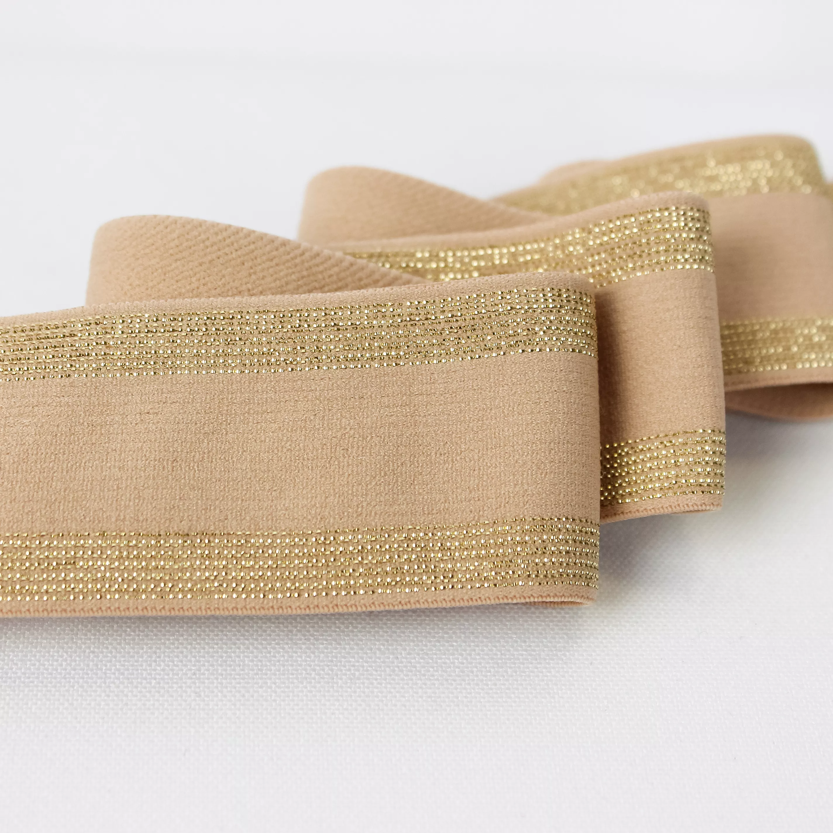 Elastiek gestreept Maple 35mm - Atelier Brunette