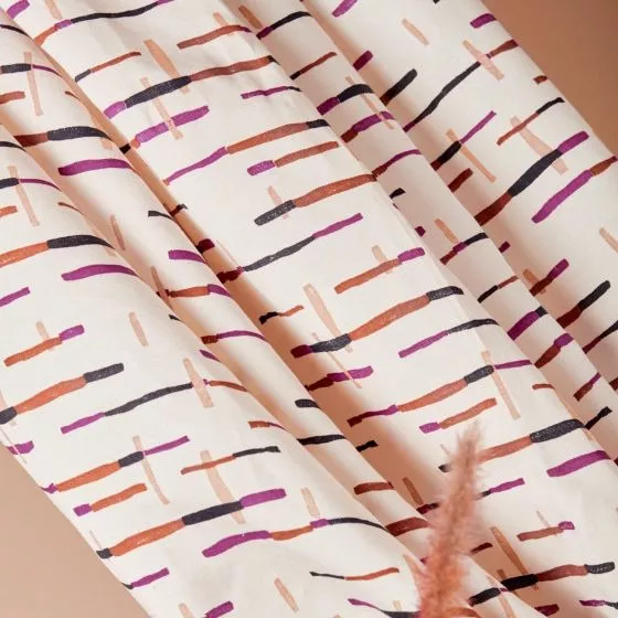 Linnen viscose 'Loom Off-White' - Atelier Brunette
