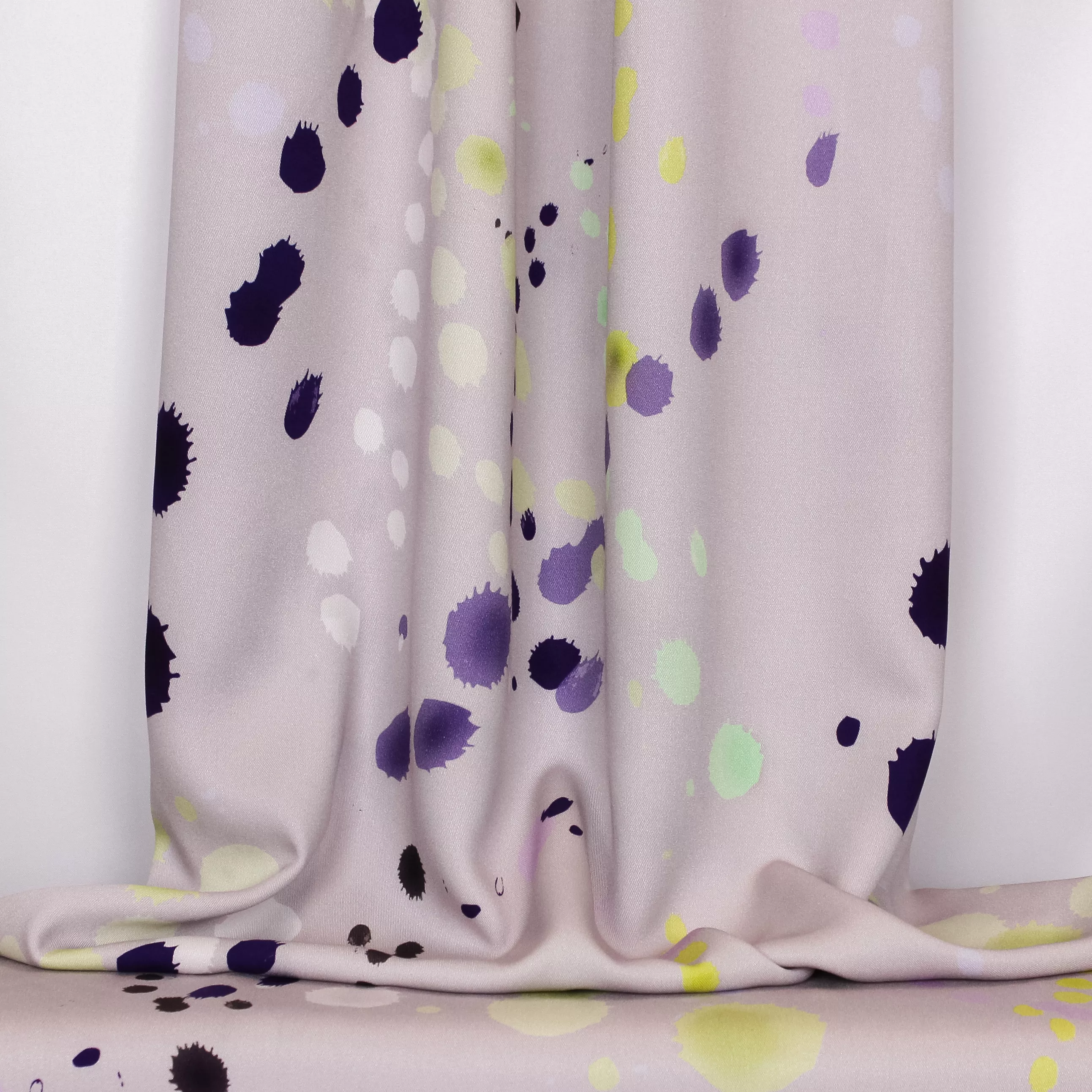 Viscose 'Splash Lavender' - paars - Mind The Maker