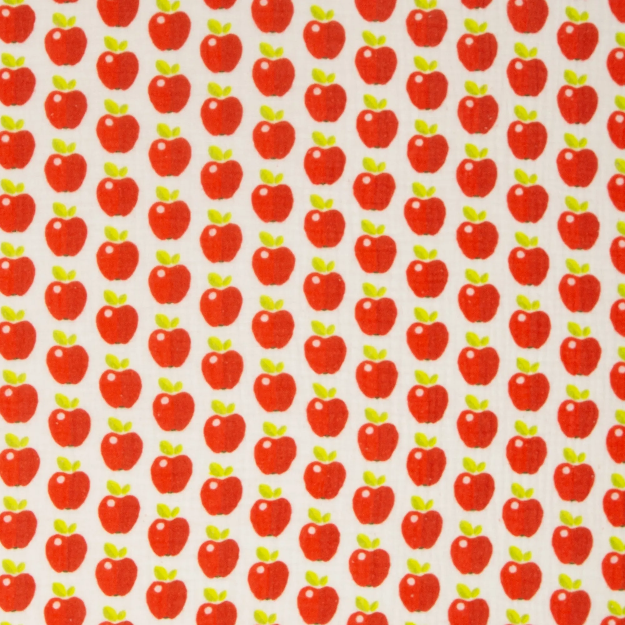 Double gauze met appels 'Thea'