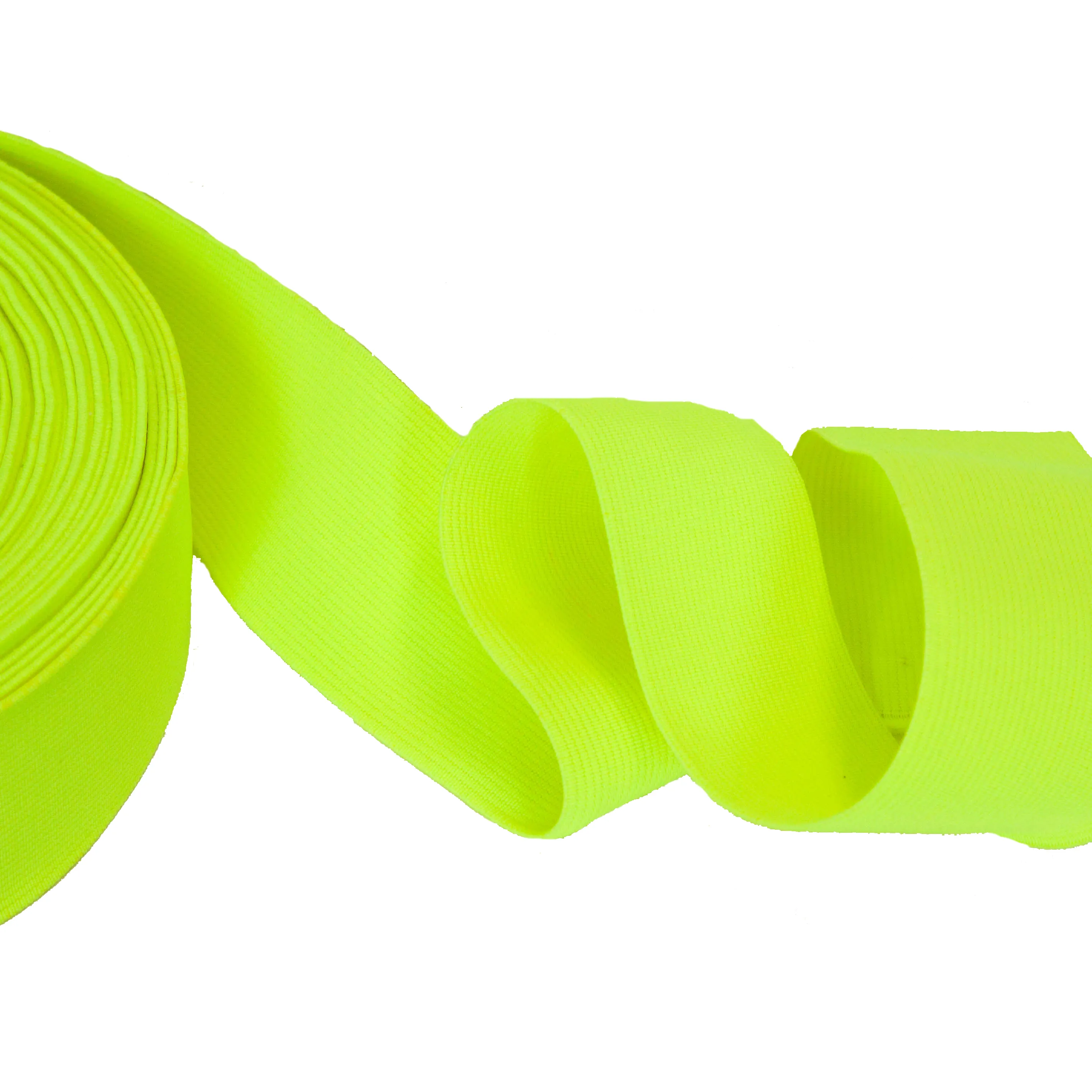 Elastiek 50mm neon geel - About Blue
