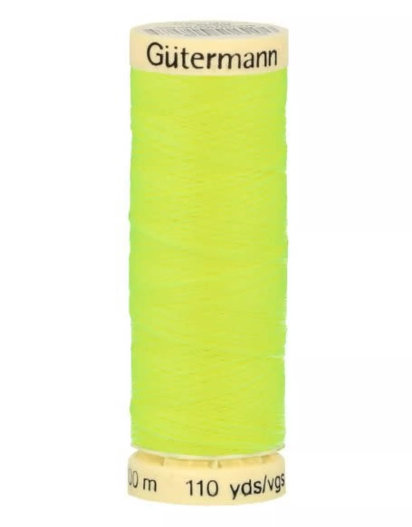Gütermann polyester naaigaren neon geel - 100 m - col. 3835