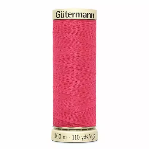 Gütermann polyester naaigaren neon roze - 100 m - col. 3877