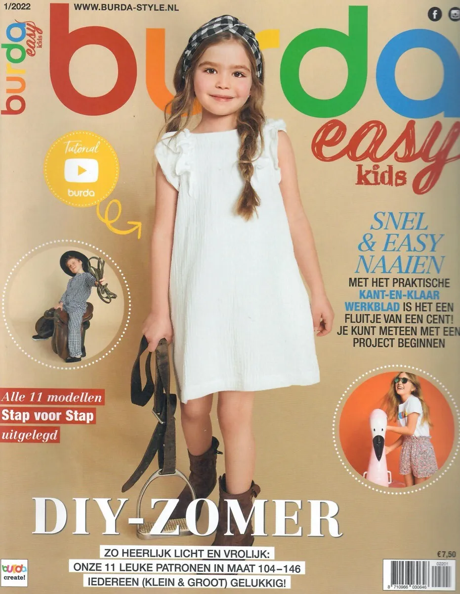 Burda Easy Kids Magazine #1 2022
