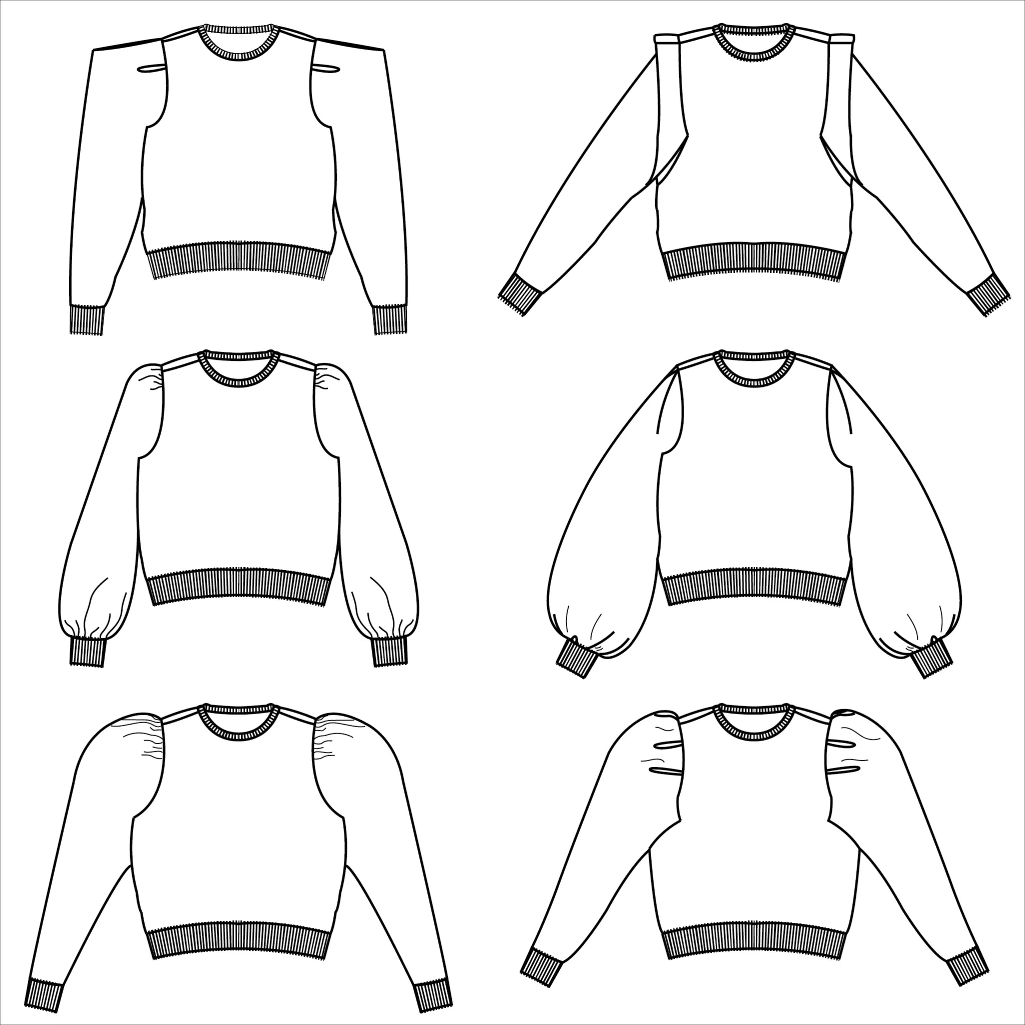 Patroon sweater voor dames en tieners - 'Hera' van Bel' Etoile