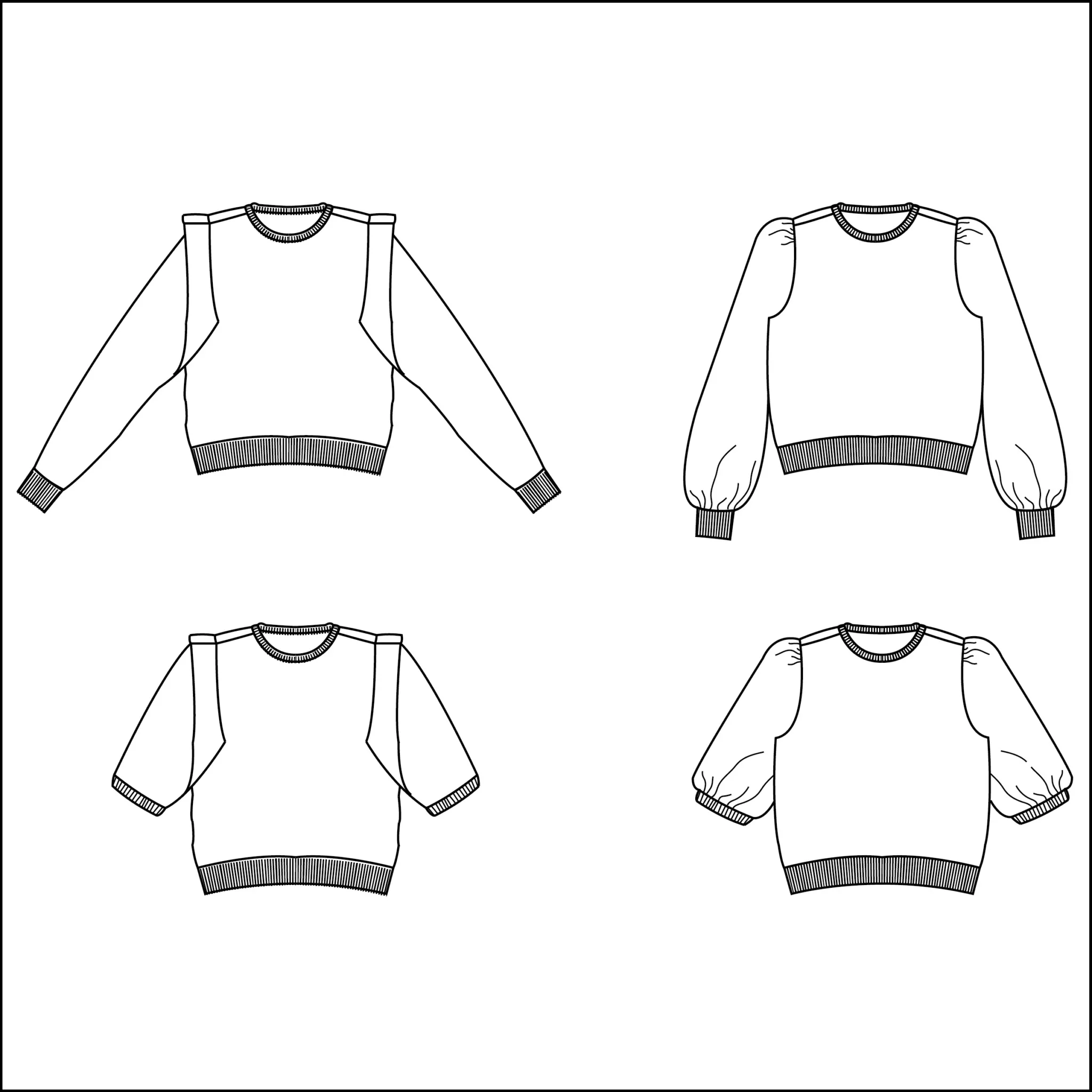 Patroon sweater voor kids - 'Hera' van Bel' Etoile