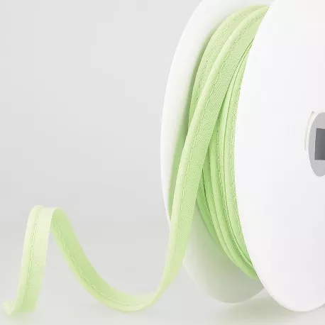 Lichtgroene paspelband / piping - 2 mm dikte - 10 mm breed