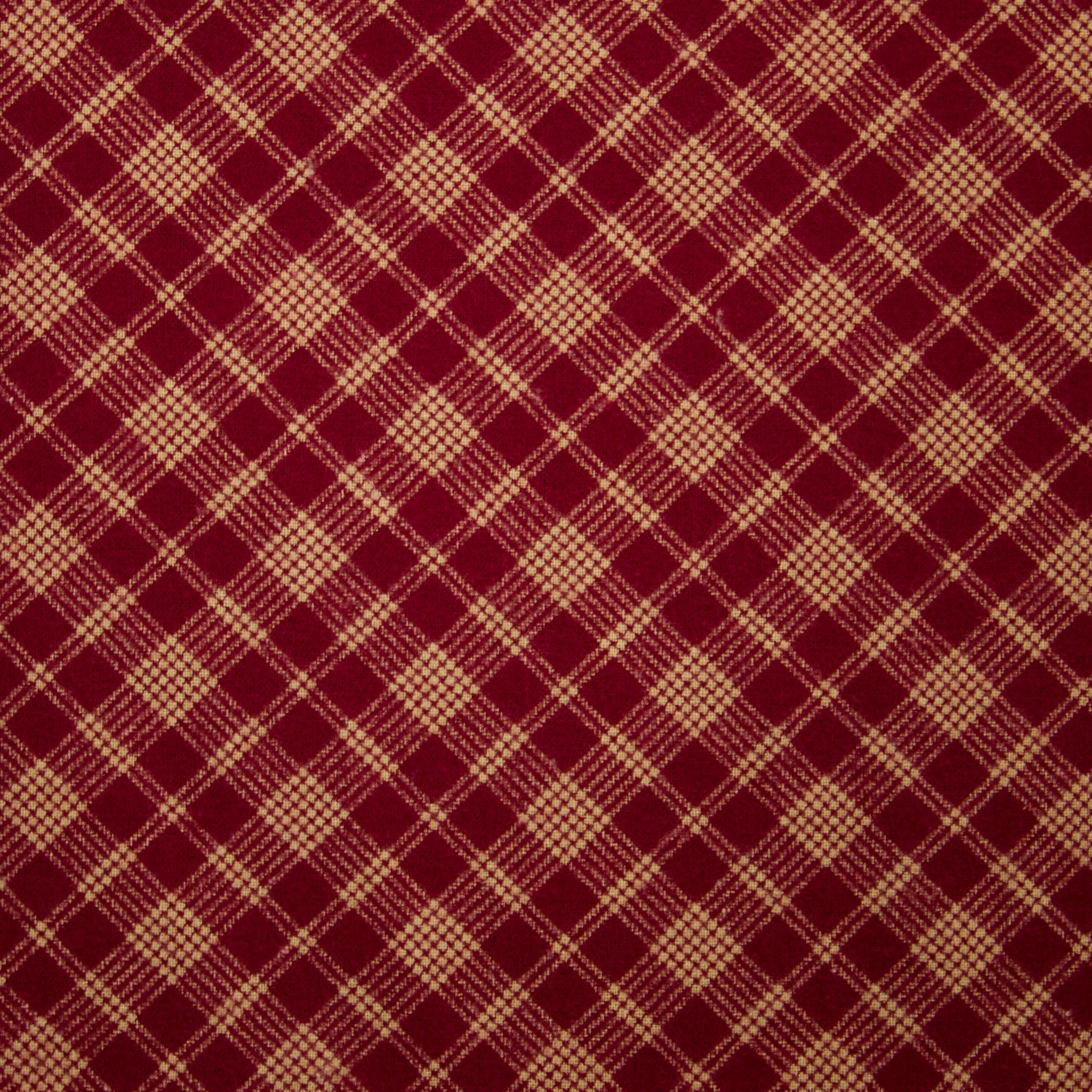 Flanel rood / bruin met ruiten