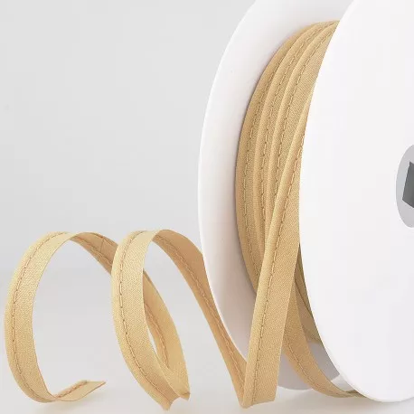 Beige paspelband / piping - 2 mm dikte - 10 mm breed