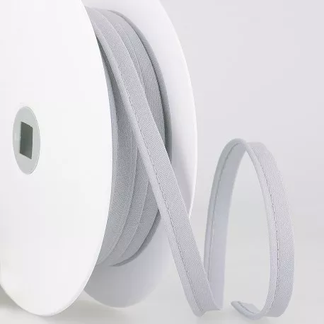 Blauw-grijze paspelband / piping - 2 mm dikte - 10 mm breed