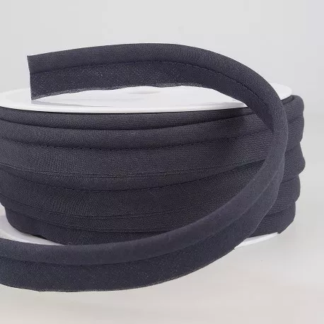 Marine blauwe paspelband / piping - 5 mm dikte - 18 mm breed