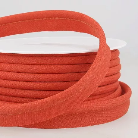 Rode paspelband / piping - 5 mm dikte - 18 mm breed