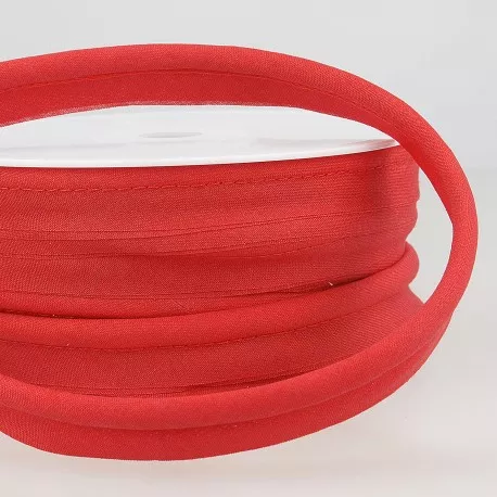 Rode paspelband / piping - 5 mm dikte - 18 mm breed