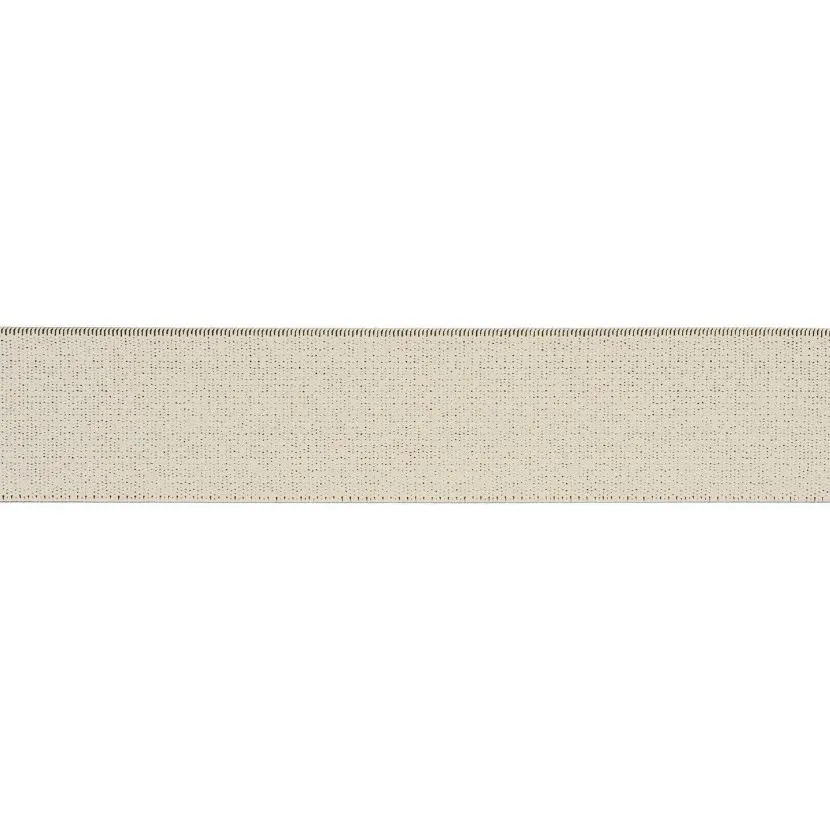 Gebroken witte / ecru zachte elastiek - 40 mm