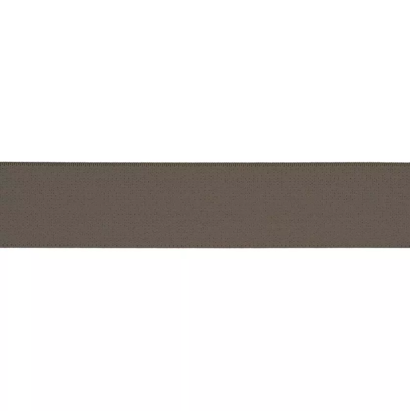 Taupe zachte elastiek - 40 mm