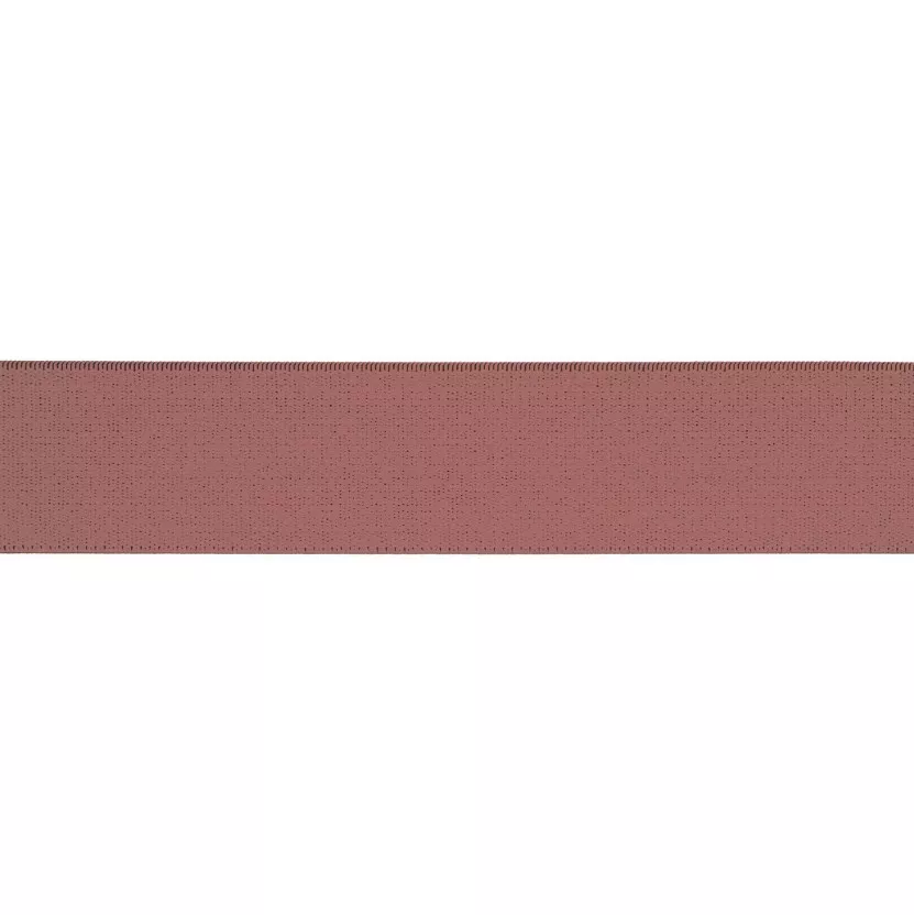 Oud roze zachte elastiek - 40 mm