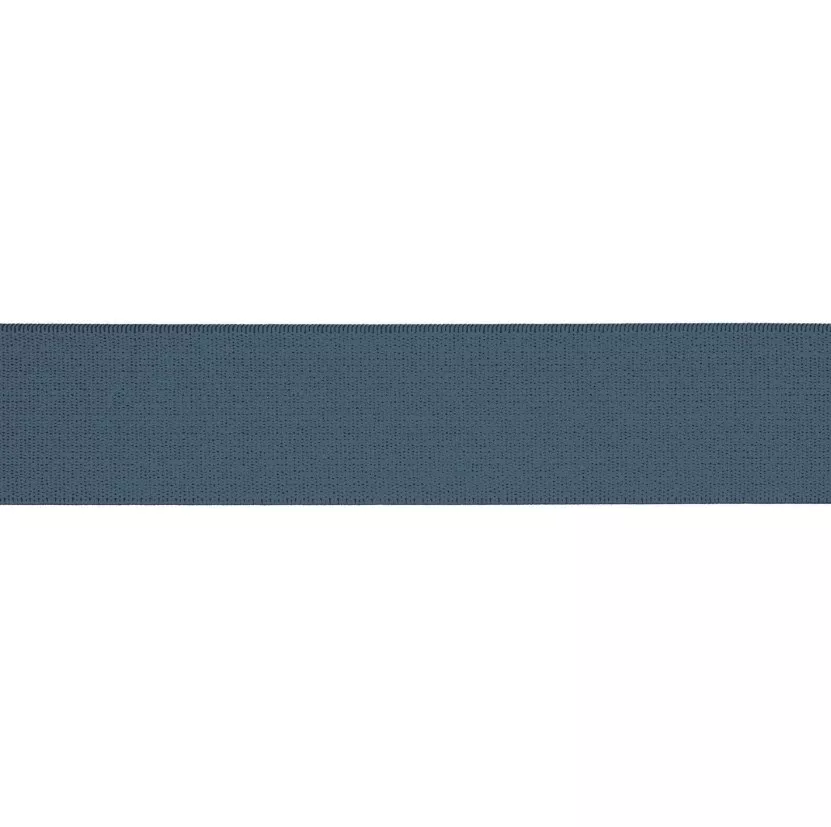 Blauwe zachte elastiek - 40 mm