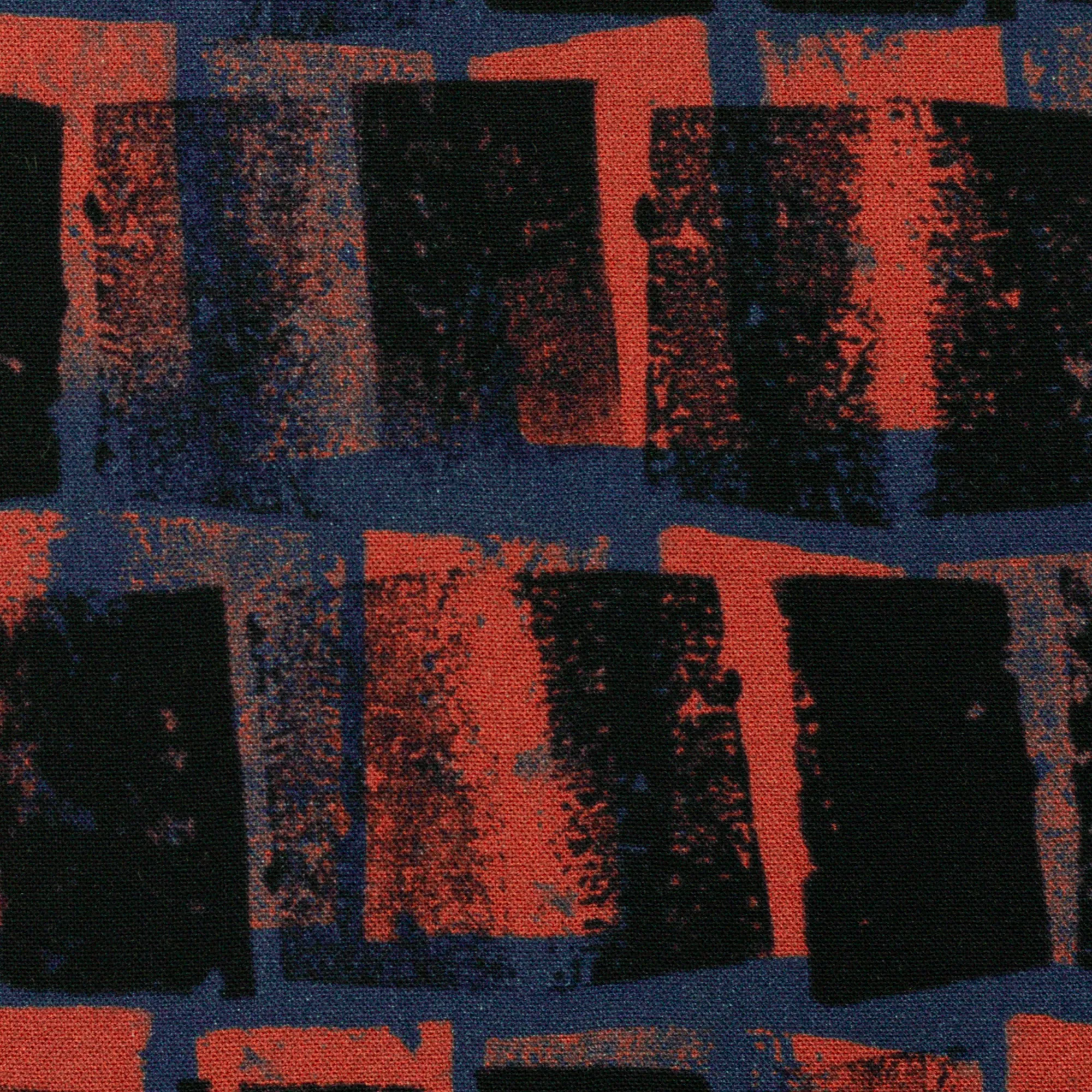 Viscose met geruit abstract patroon - Windows by Thorsten Berger