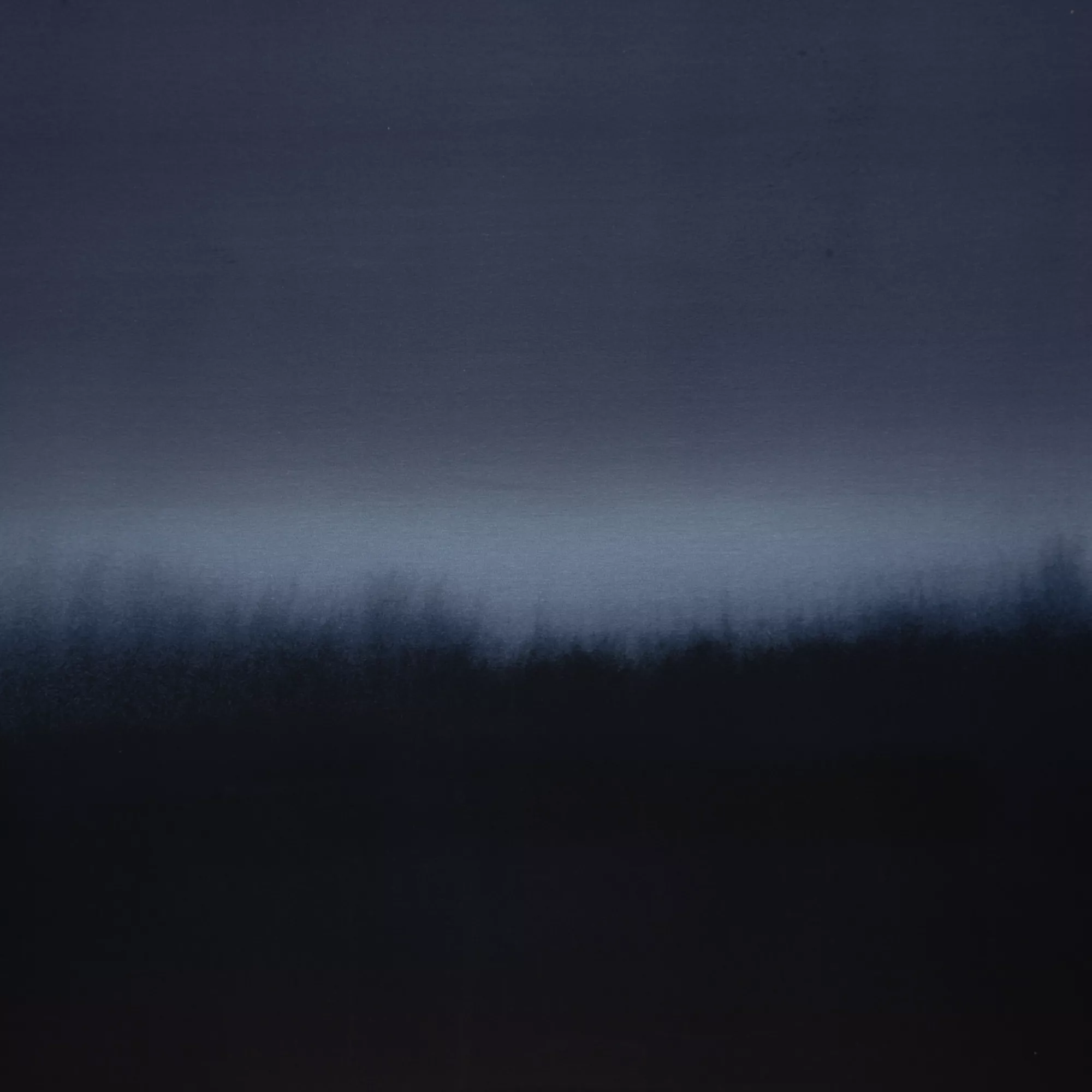 Paneel french terry blauw 'Sunset'
