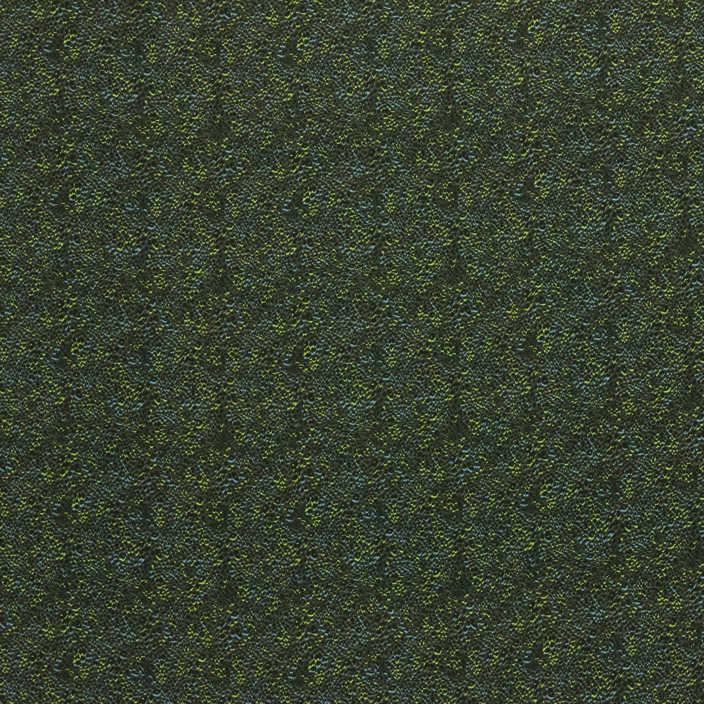 Viscose groen met kleine luipaardprint