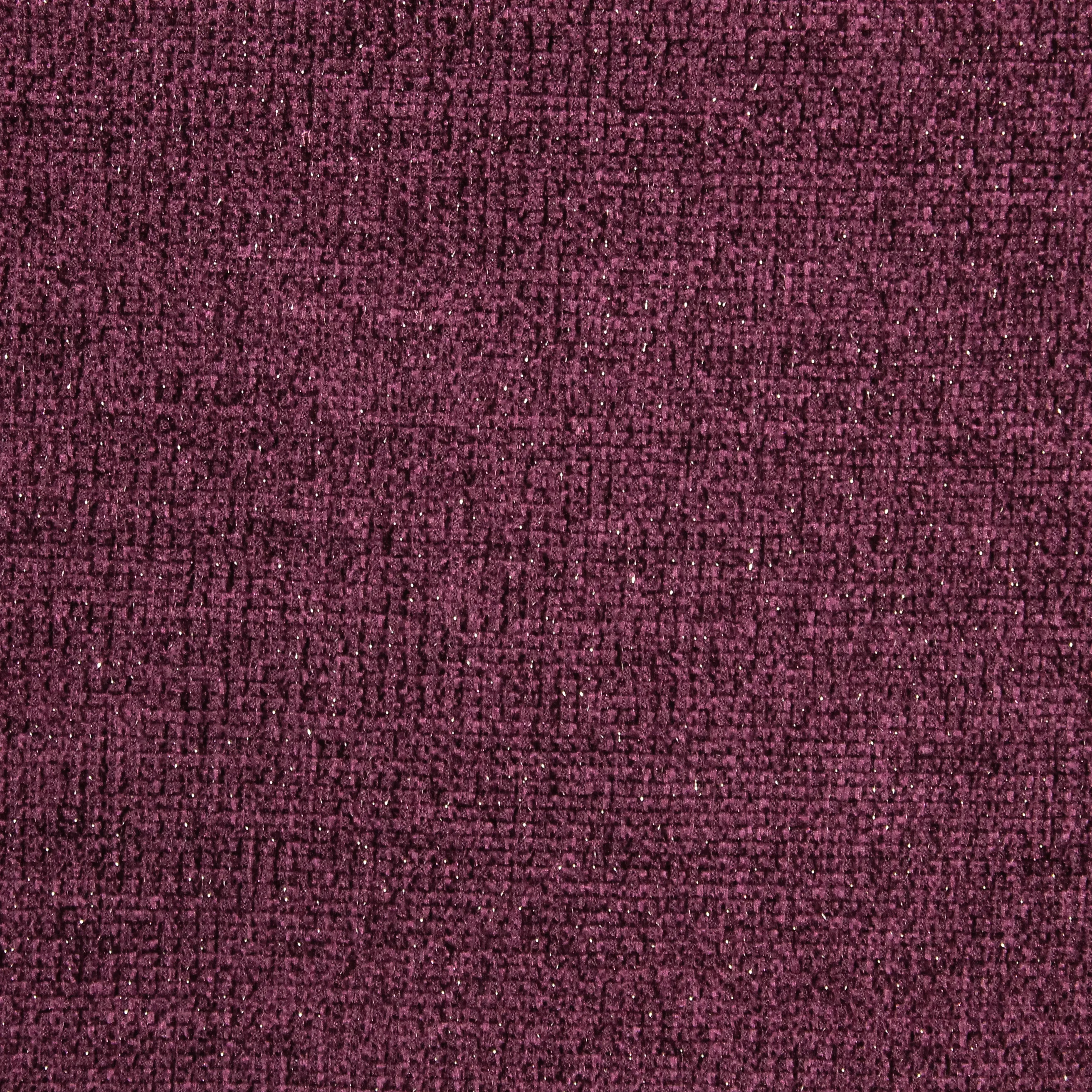 Breistof paars met chenille draad