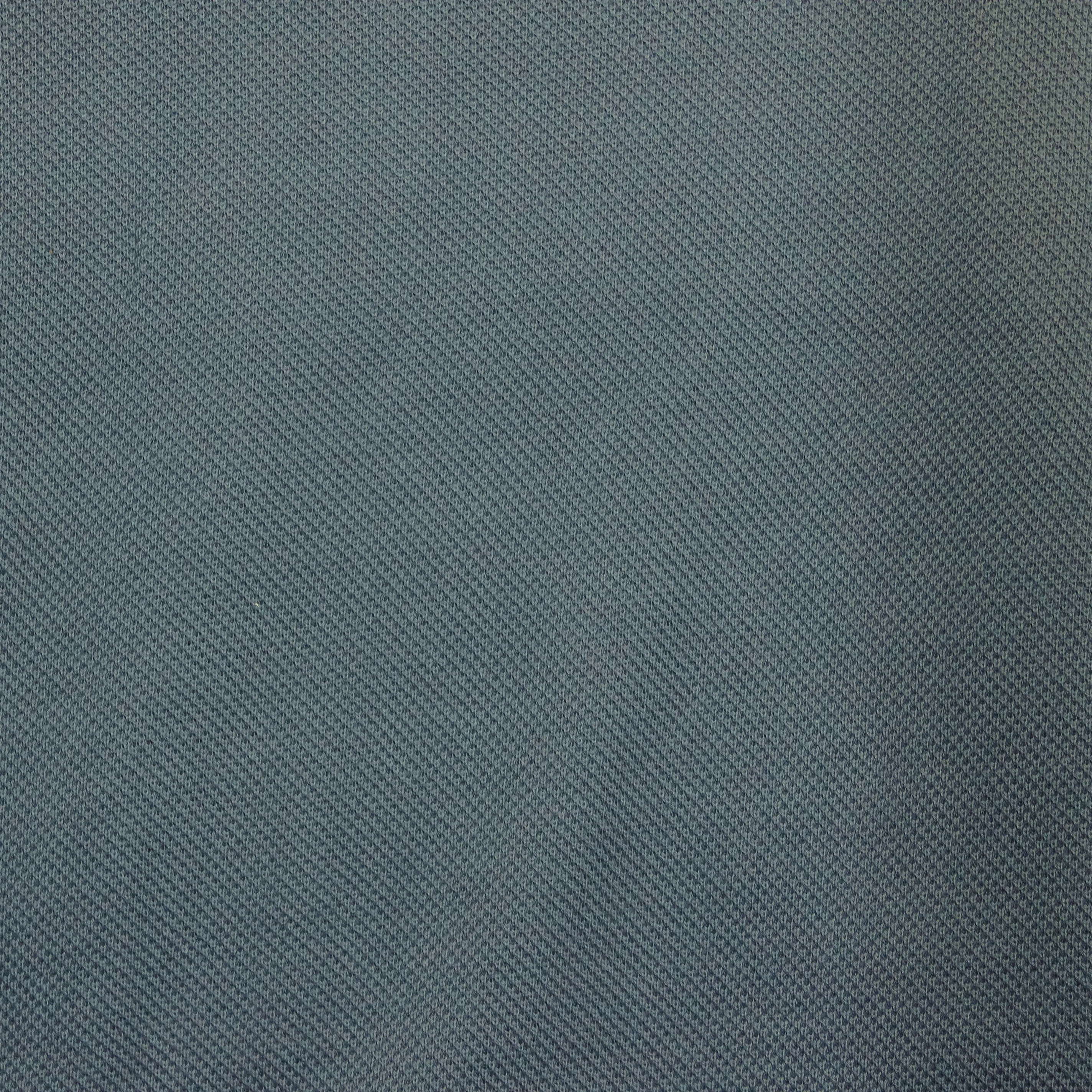 Blauwe gebreide stof