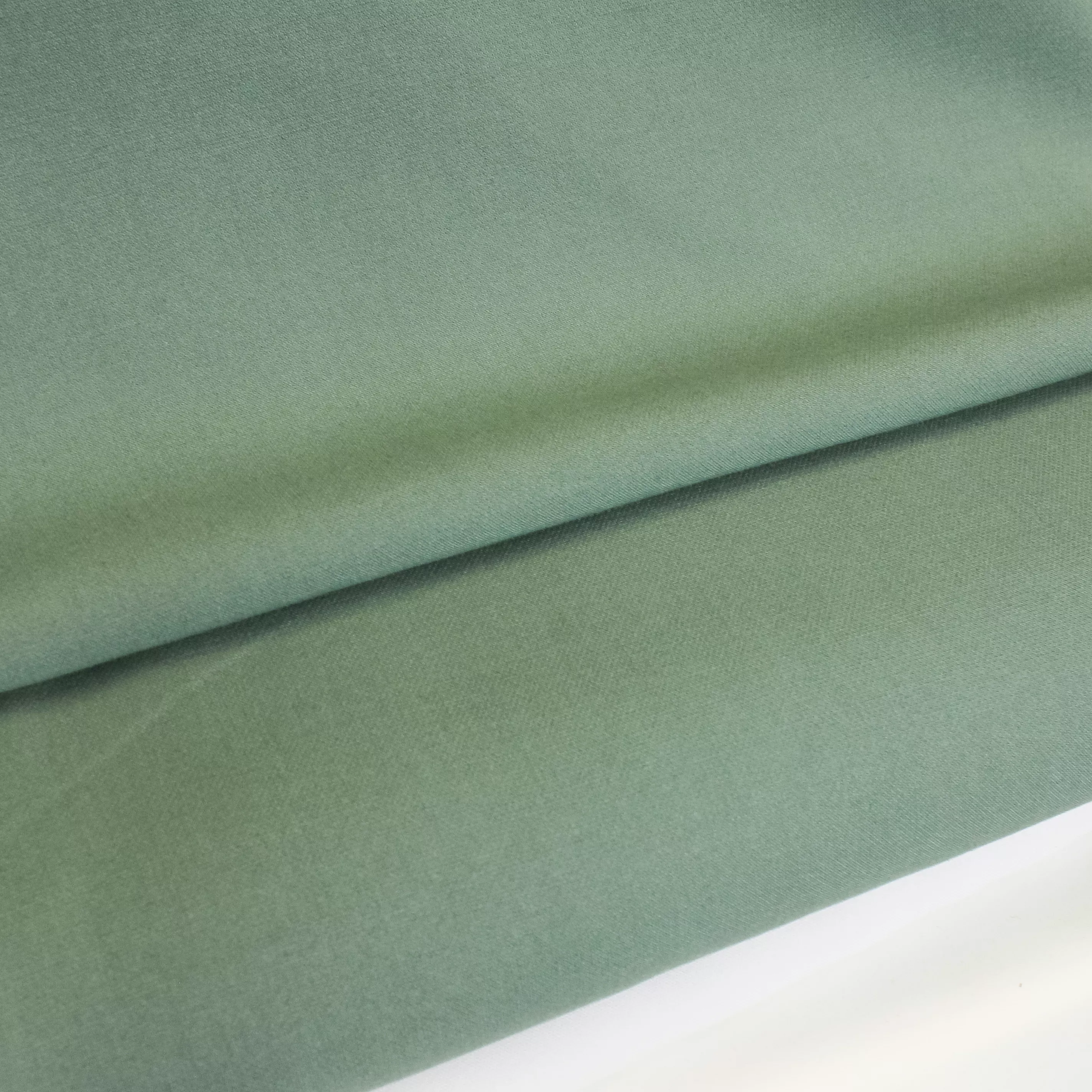 Turquoise tricot in polyester / rayon mengeling - La Maison Victor