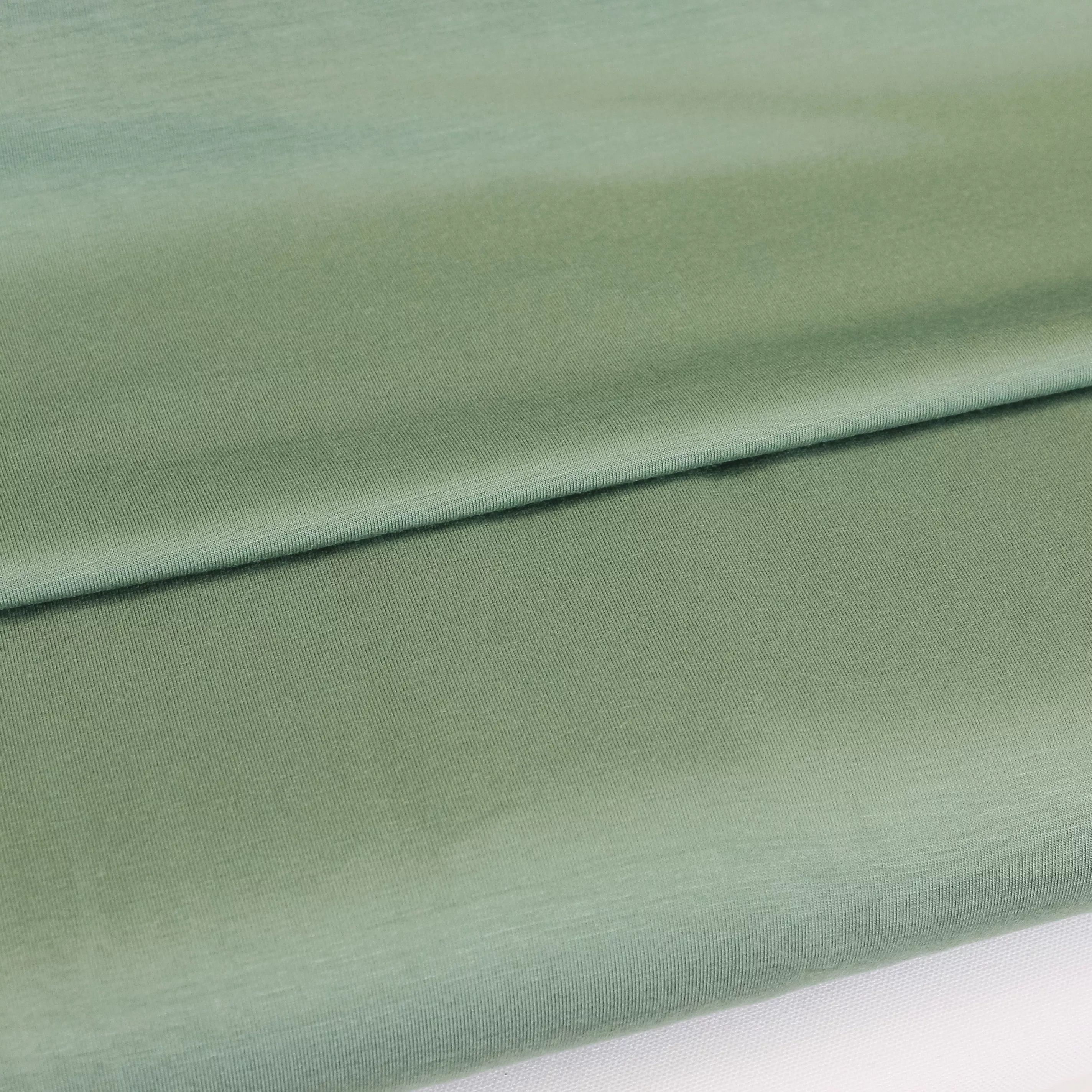 Ecologische bamboe tricot groen