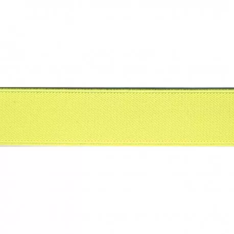 Neon gele elastiek - 25 mm