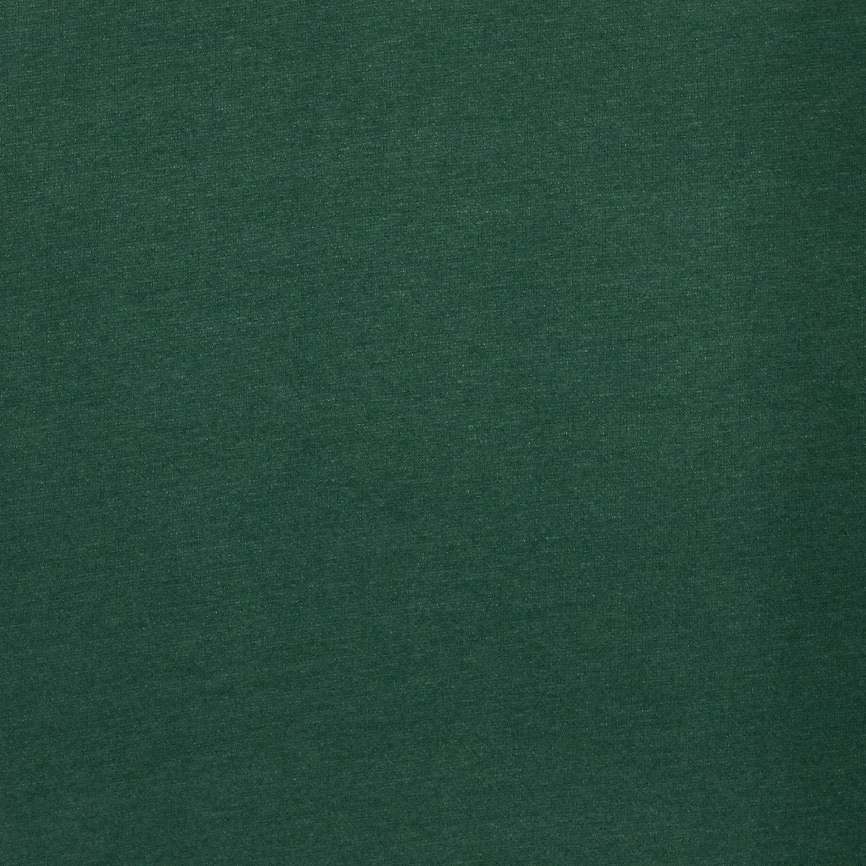 Jersey melange effen donkergroen