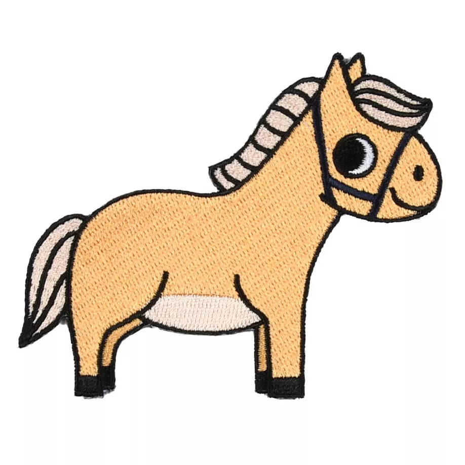Eva's pony patch - strijkapplicatie van Eva Mouton