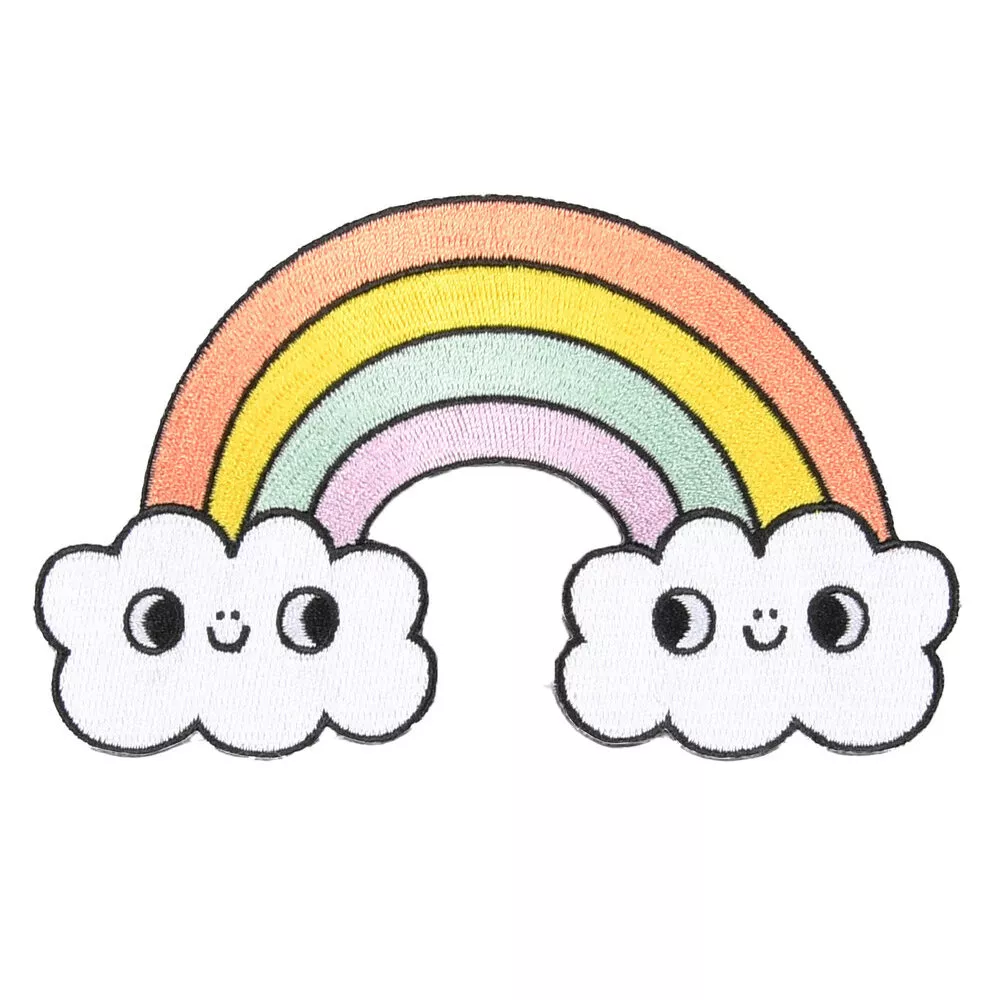 Eva's regenboog patch - strijkapplicatie van Eva Mouton