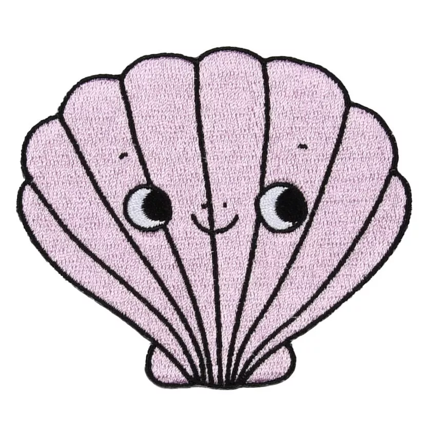 Eva's schelp patch - strijkapplicatie van Eva Mouton
