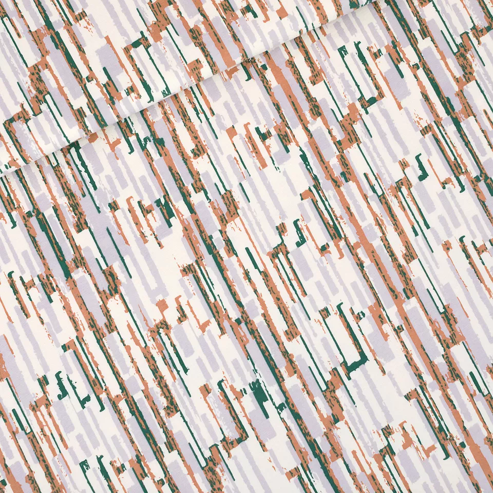 Viscose wit met strepen patroon  'laundry days'  - See You At Six -