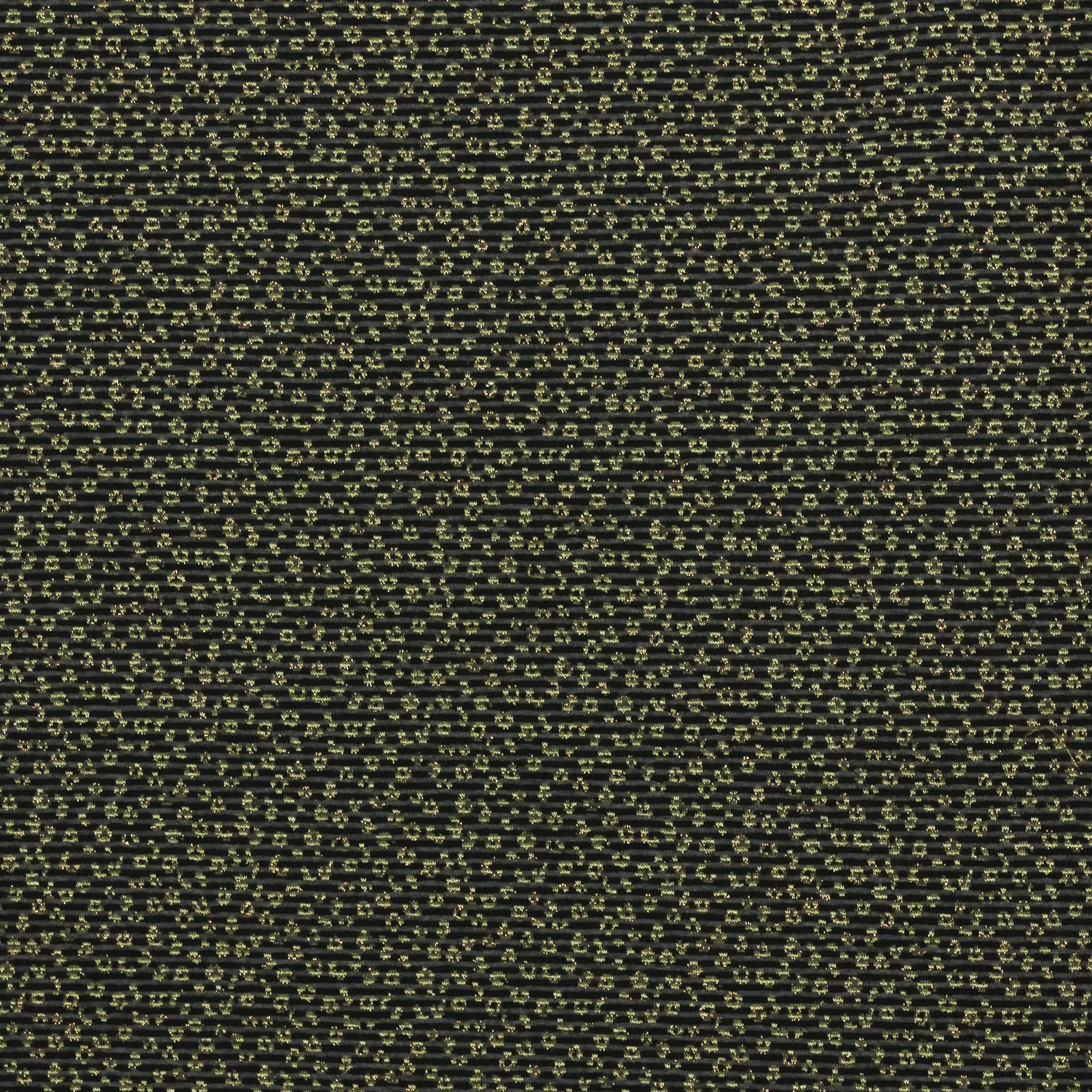 Jaquard tricot glinsterend mini luipaardmotief