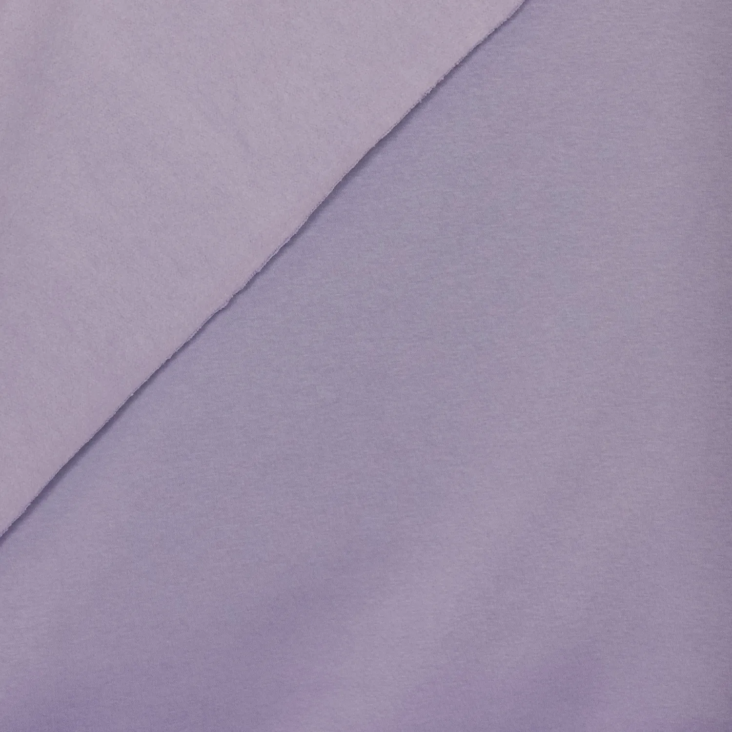 Gebrushte sweaterstof lila