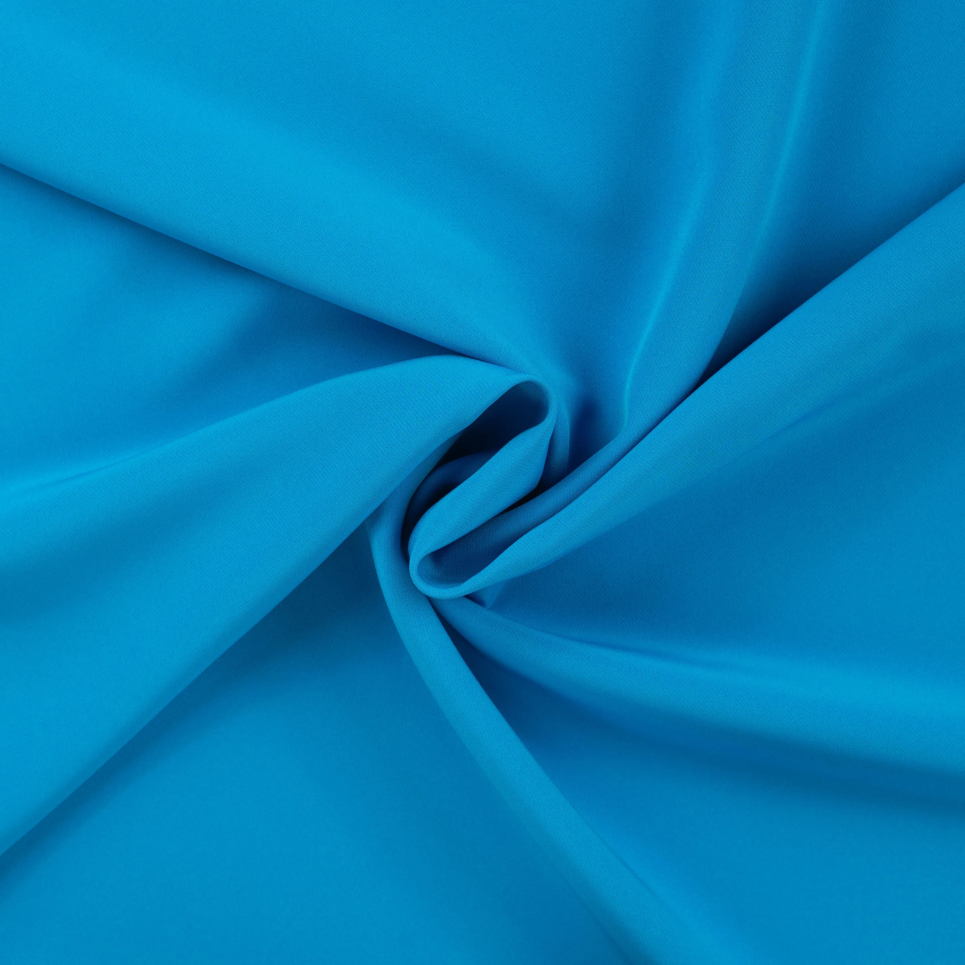 Polyester stretch blauw 'Elona 2 Way'