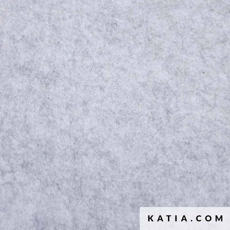 Vilt lichtgrijs - Katia
