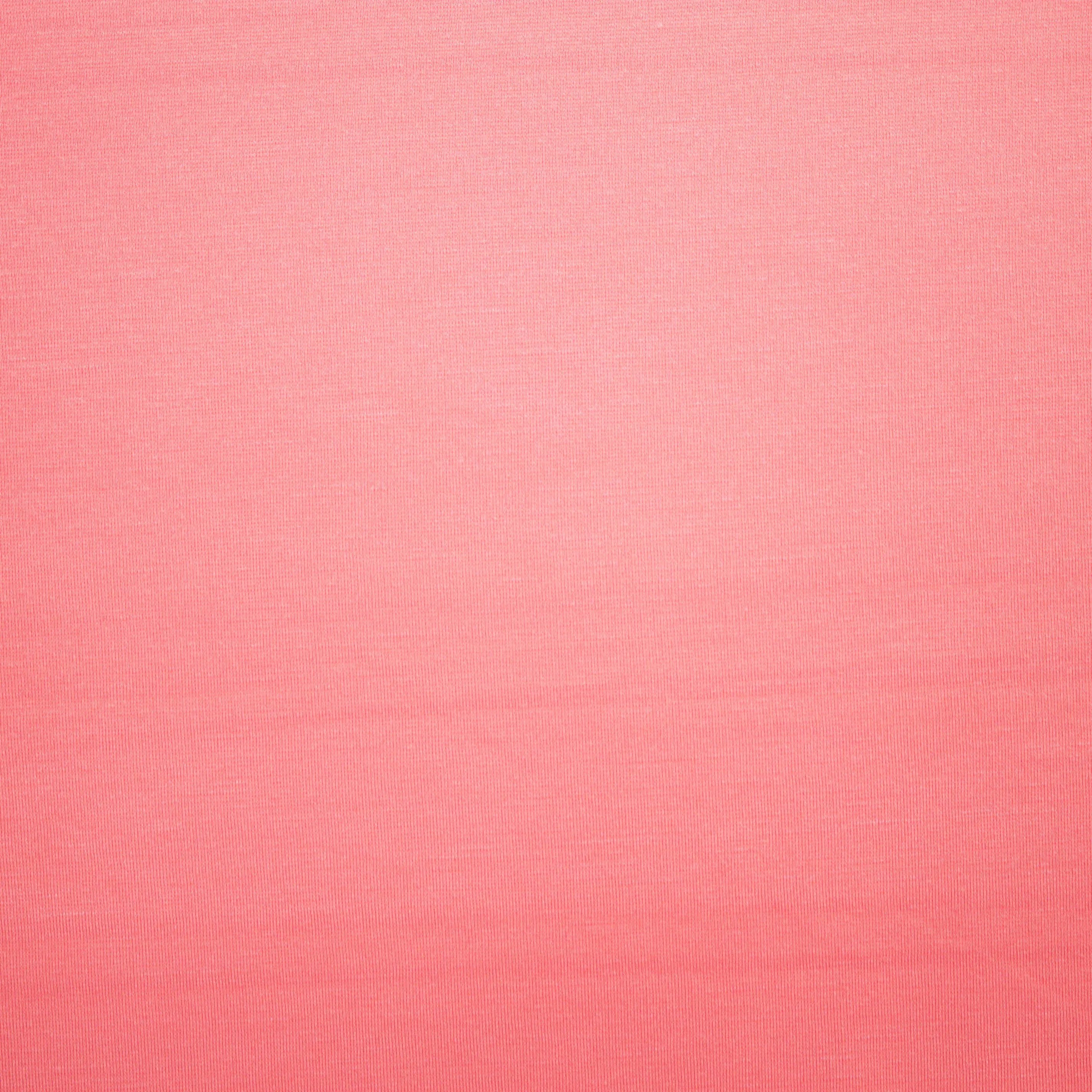 Viscose tricot uni zalmroze