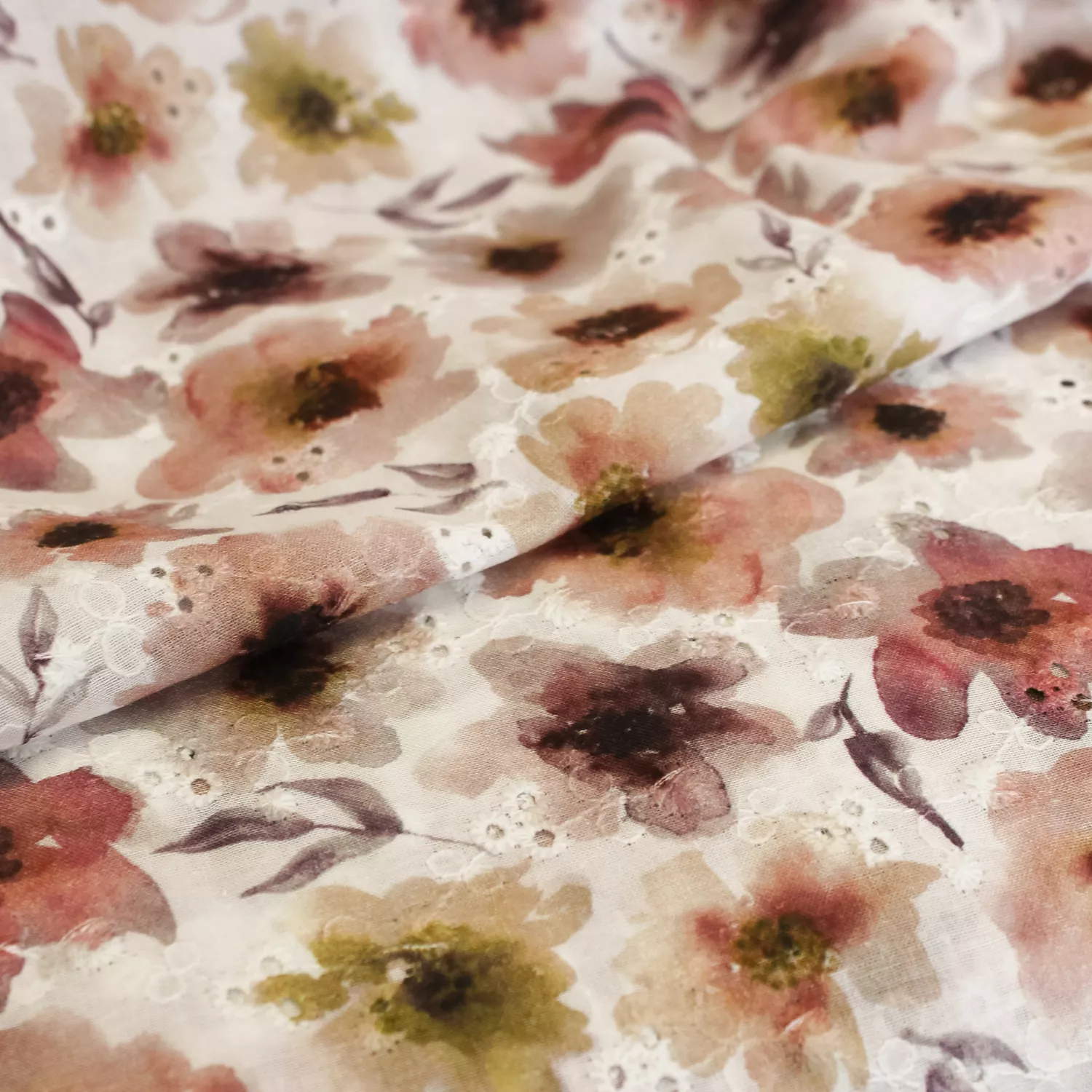 Broderie met bloemen - Poppy