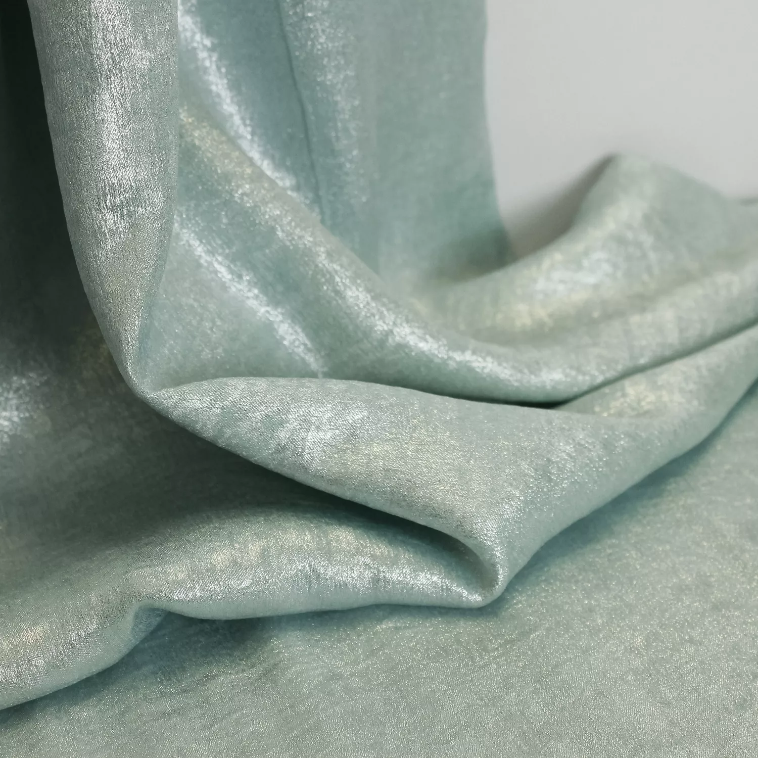 Polyester metallic aquablauw - Katia