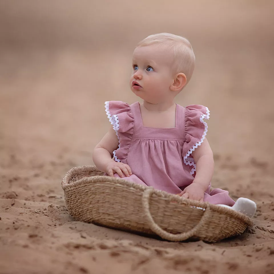 Linnen viscose roze 'Zephyr Pick'  - See You At Six -
