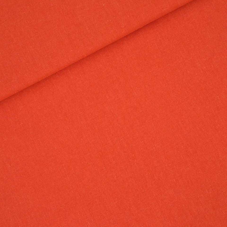 Linnen viscose oranje rood  'fiesta red'  - See You At Six -