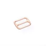 Schuifgesp - rosé goud - 25 x 4 mm