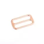 Schuifgesp - rosé goud - 40 x 4 mm