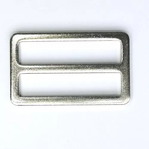 Schuifgesp - zilver - 40 x 8 mm