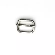 Schuifgesp - zilver - 15 x 10 mm