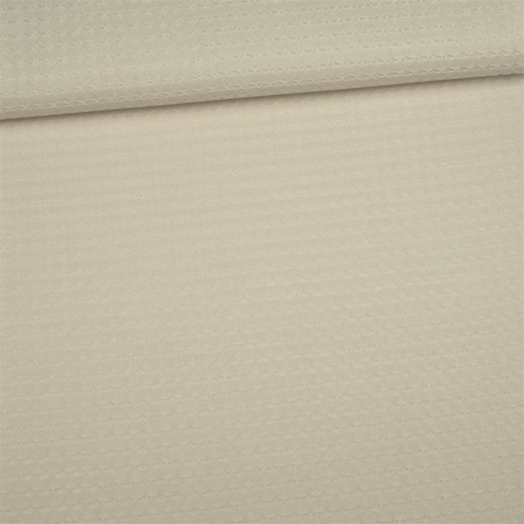 Polyester kant crème - Knipmode
