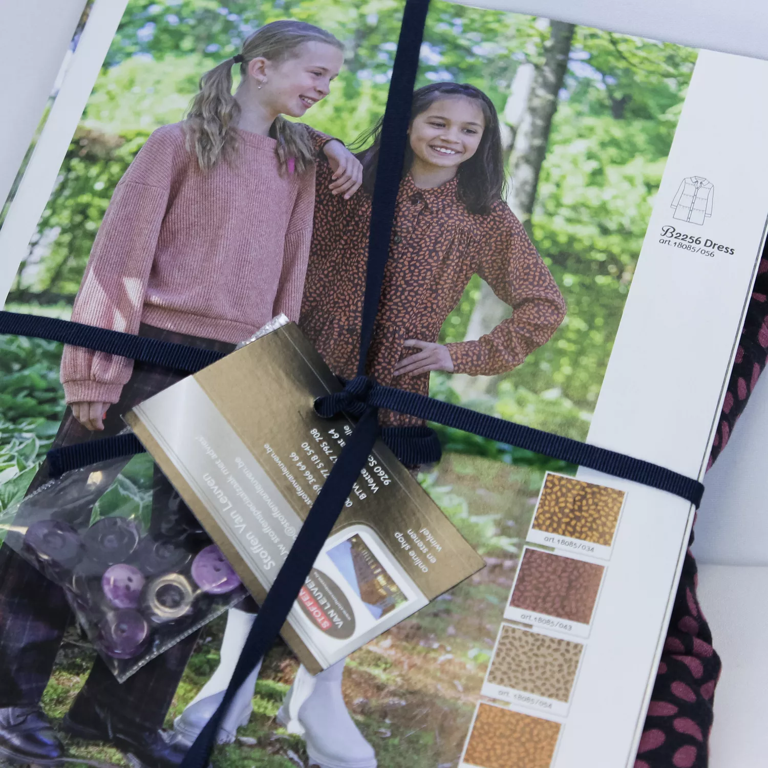 Voordeelpakket jurk paars - B*Trendy