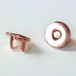 Magneetsluiting - 18 mm - rose goud